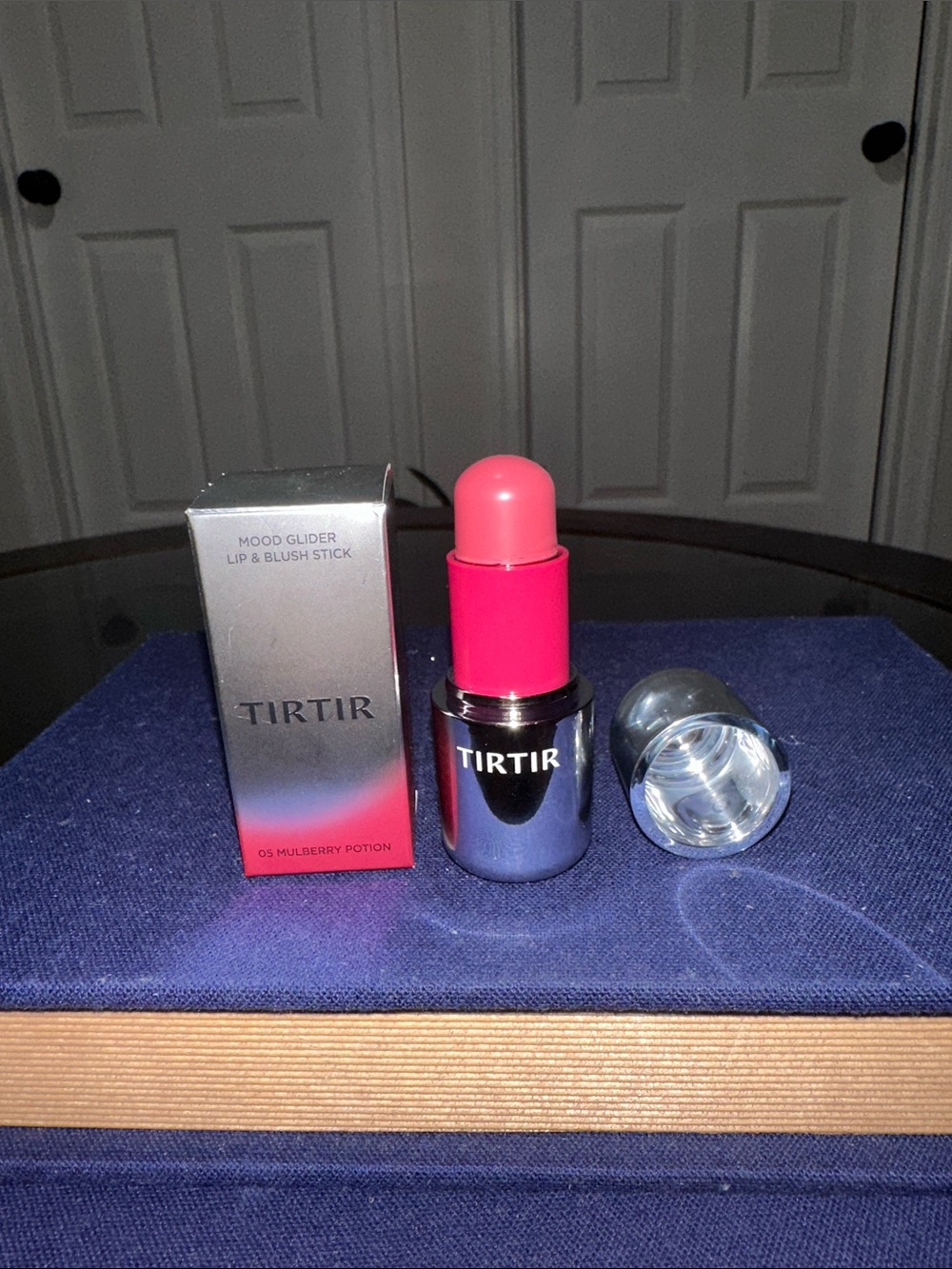 TIRTIR Mood Glider Lip & Blush Stick — Mulberry Pink